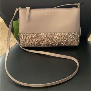 Kate Spade Greta Court Ramey Glitter purse.